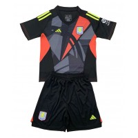 Camiseta Aston Villa Portero Segunda Equipación Replica 2024-25 para niños mangas cortas (+ Pantalones cortos)
